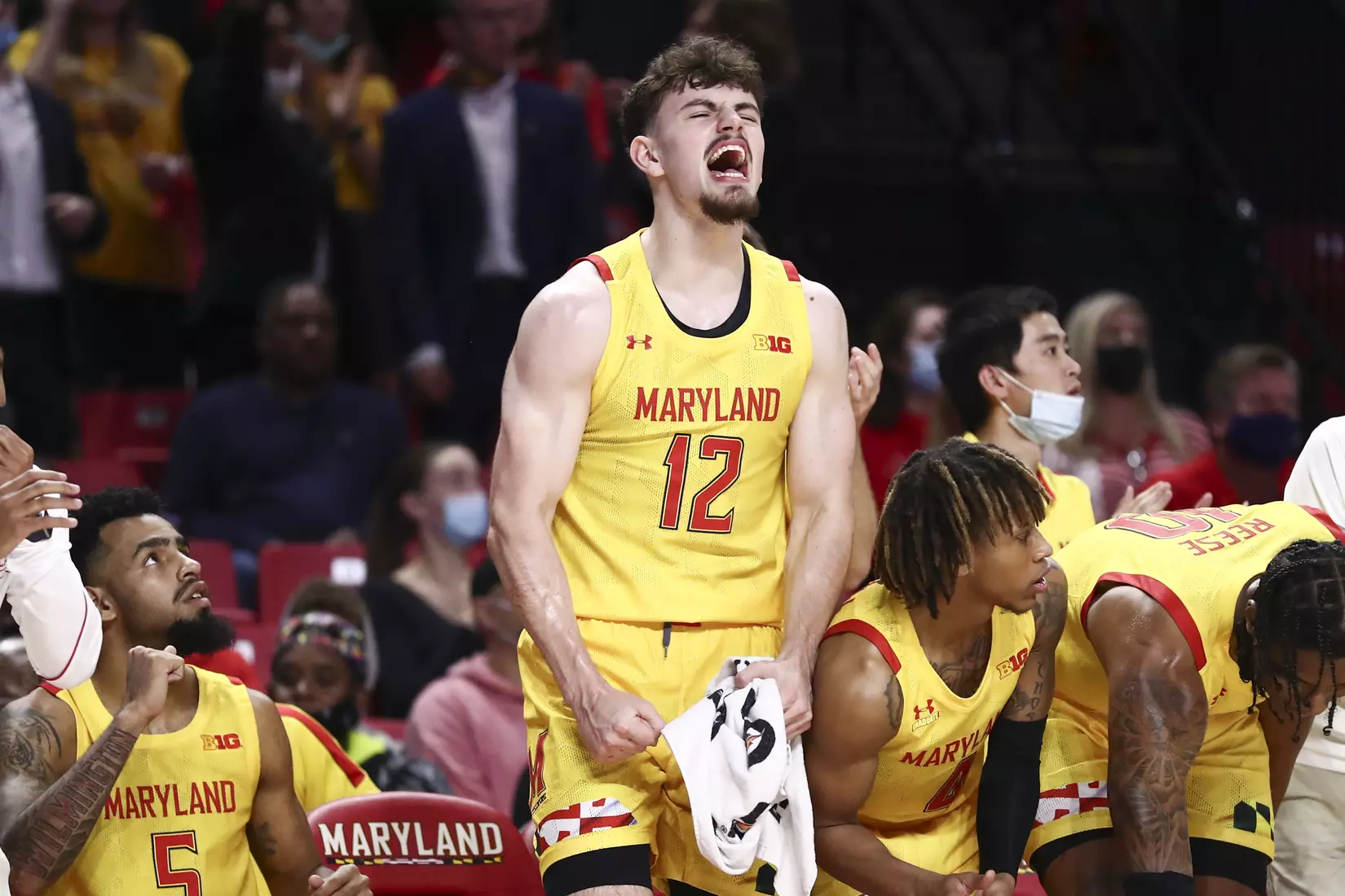 #21 Men's Basketball vs. George Washington. Thursday, November 11th, 2021. Zach Bland/Maryland Terrapins.
