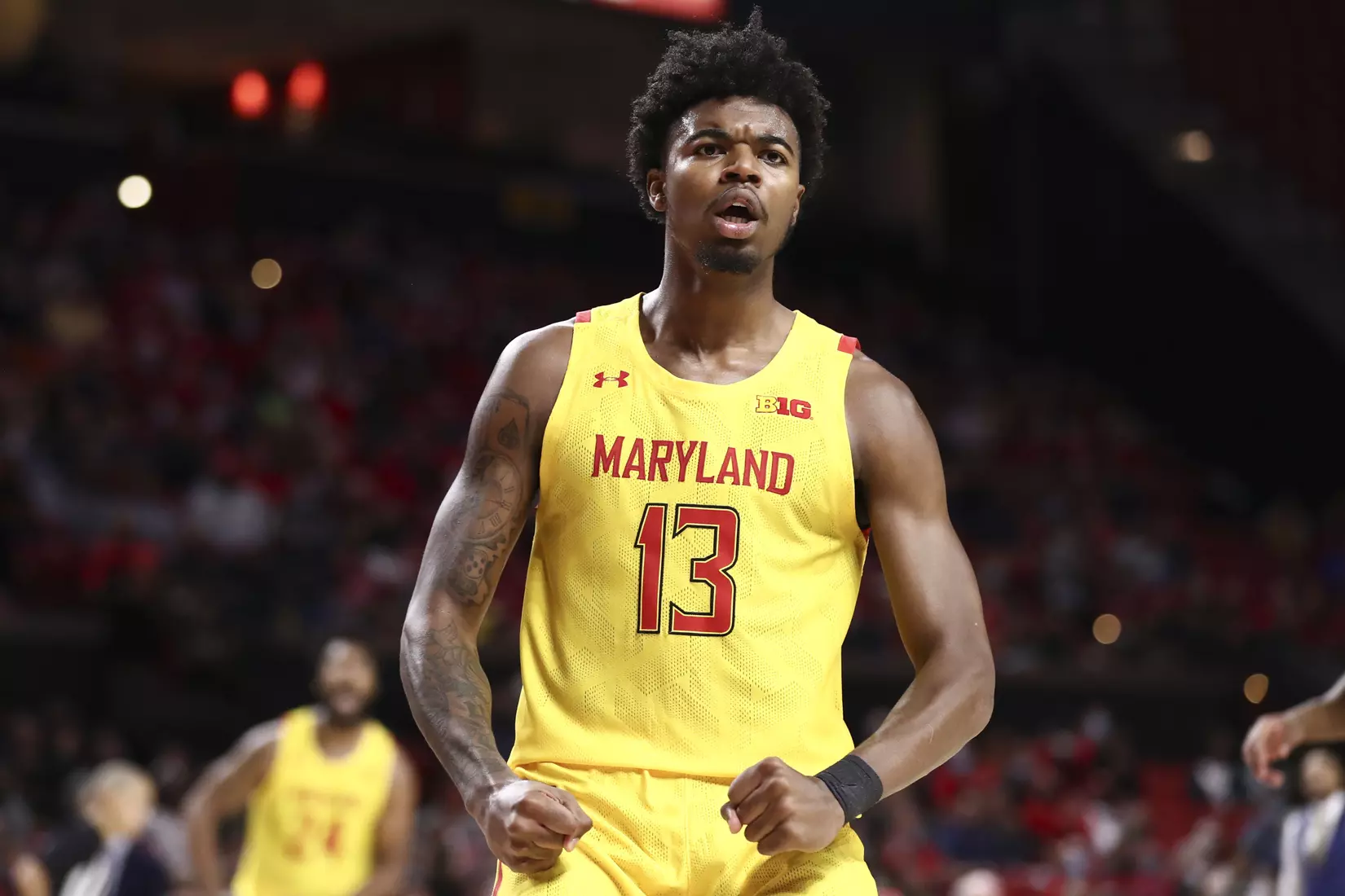 #21 Men's Basketball vs. George Washington. Thursday, November 11th, 2021. Zach Bland/Maryland Terrapins.