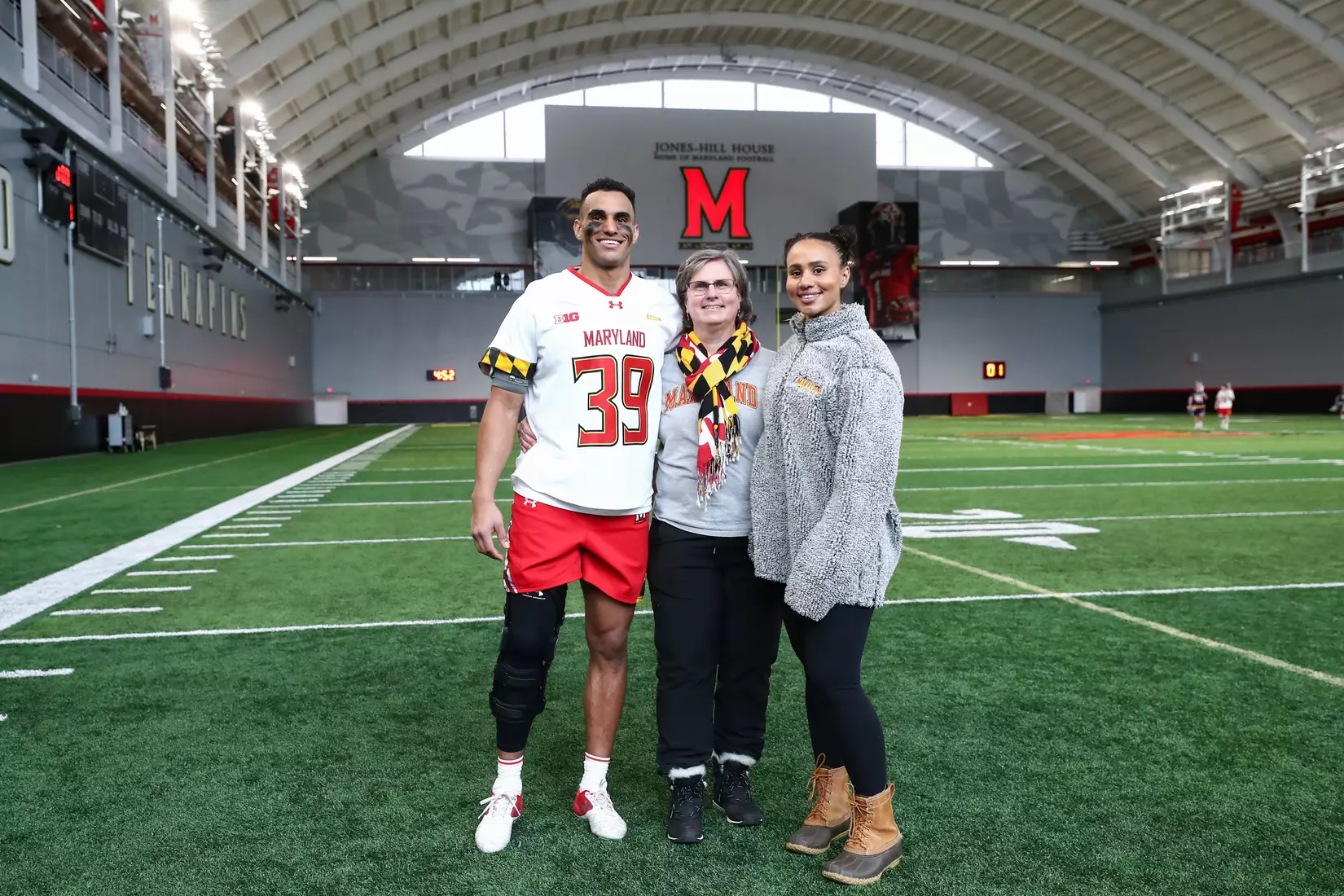 Alex Smith (39). Maryland Terrapins vs. the Albany Great Danes at Jones-Hill House in College Park, MD on Saturday March 12, 2022. Taylor McLaughlin/Maryland Terrapins