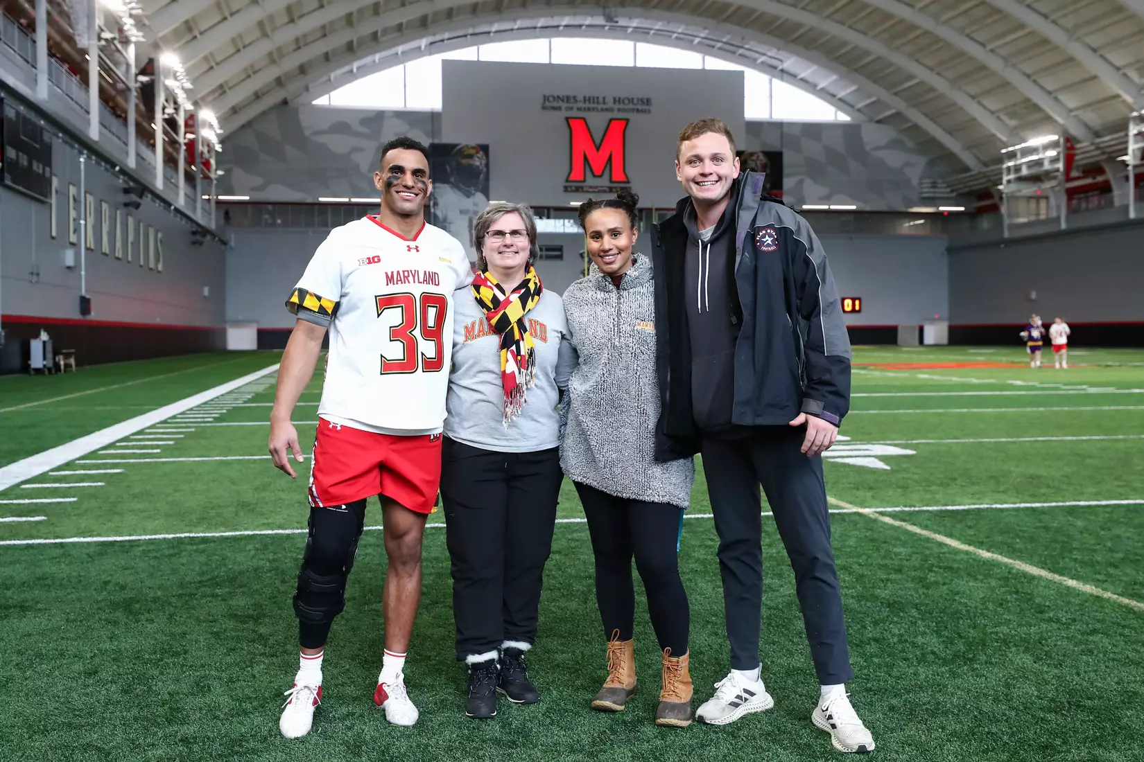 Alex Smith (39). Maryland Terrapins vs. the Albany Great Danes at Jones-Hill House in College Park, MD on Saturday March 12, 2022. Taylor McLaughlin/Maryland Terrapins