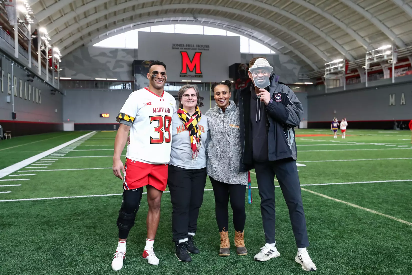 Alex Smith (39). Maryland Terrapins vs. the Albany Great Danes at Jones-Hill House in College Park, MD on Saturday March 12, 2022. Taylor McLaughlin/Maryland Terrapins