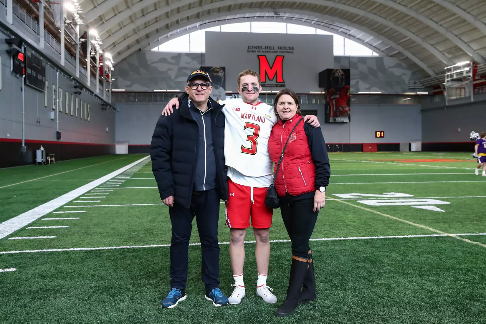 Jonathan Donville (3). Maryland Terrapins vs. the Albany Great Danes at Jones-Hill House in College Park, MD on Saturday March 12, 2022. Taylor McLaughlin/Maryland Terrapins