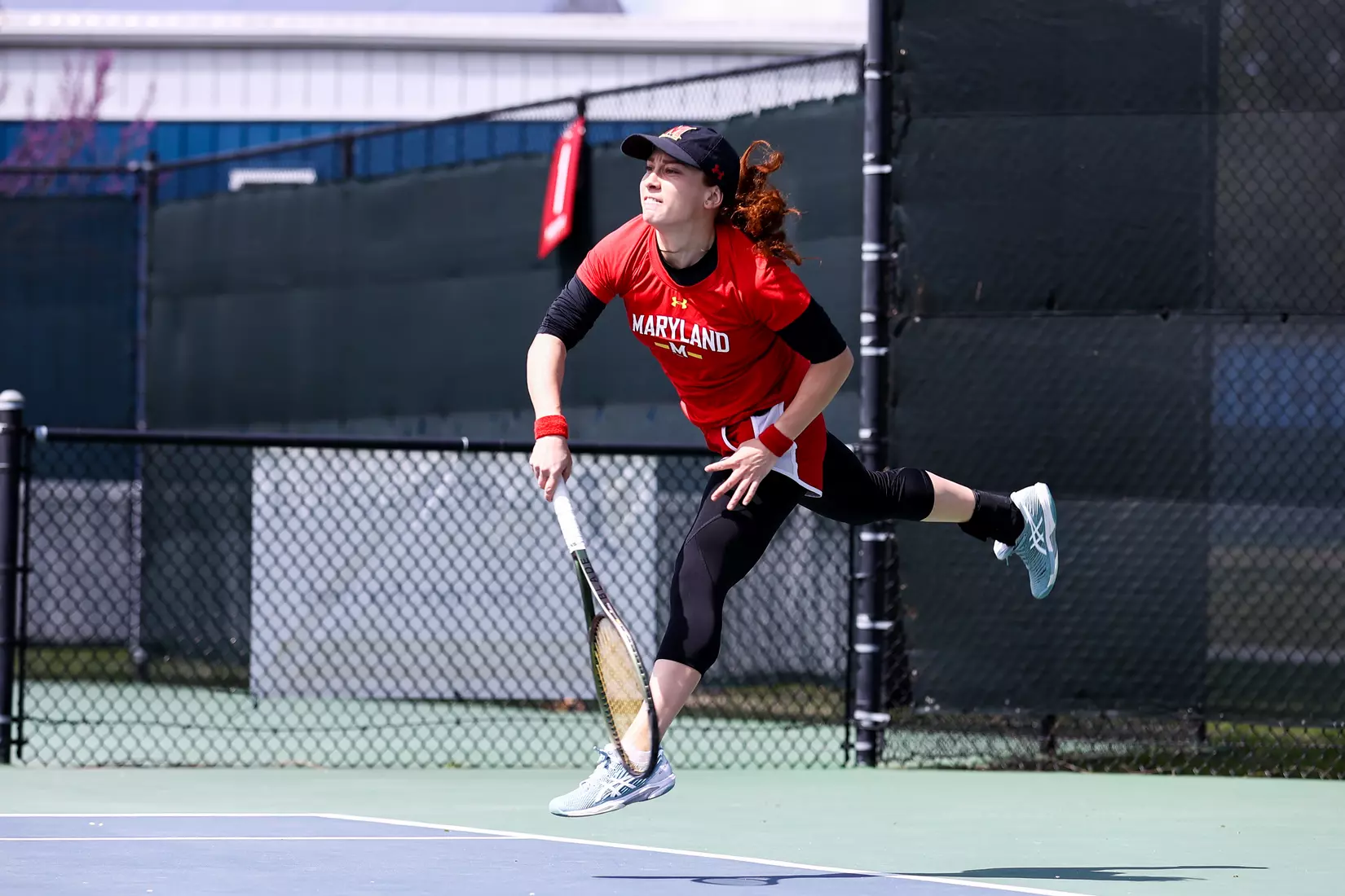 Selma Cadar. Maryland Terrapins vs. Minnesota Golden Gophers in College Park, MD on April 3, 2022. Taylor McLaughlin/Maryland Athletics