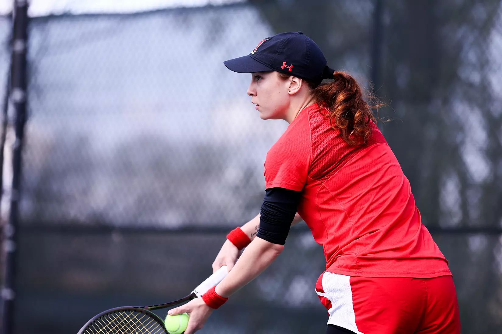 Selma Cadar. Maryland Terrapins vs. Minnesota Golden Gophers in College Park, MD on April 3, 2022. Taylor McLaughlin/Maryland Athletics