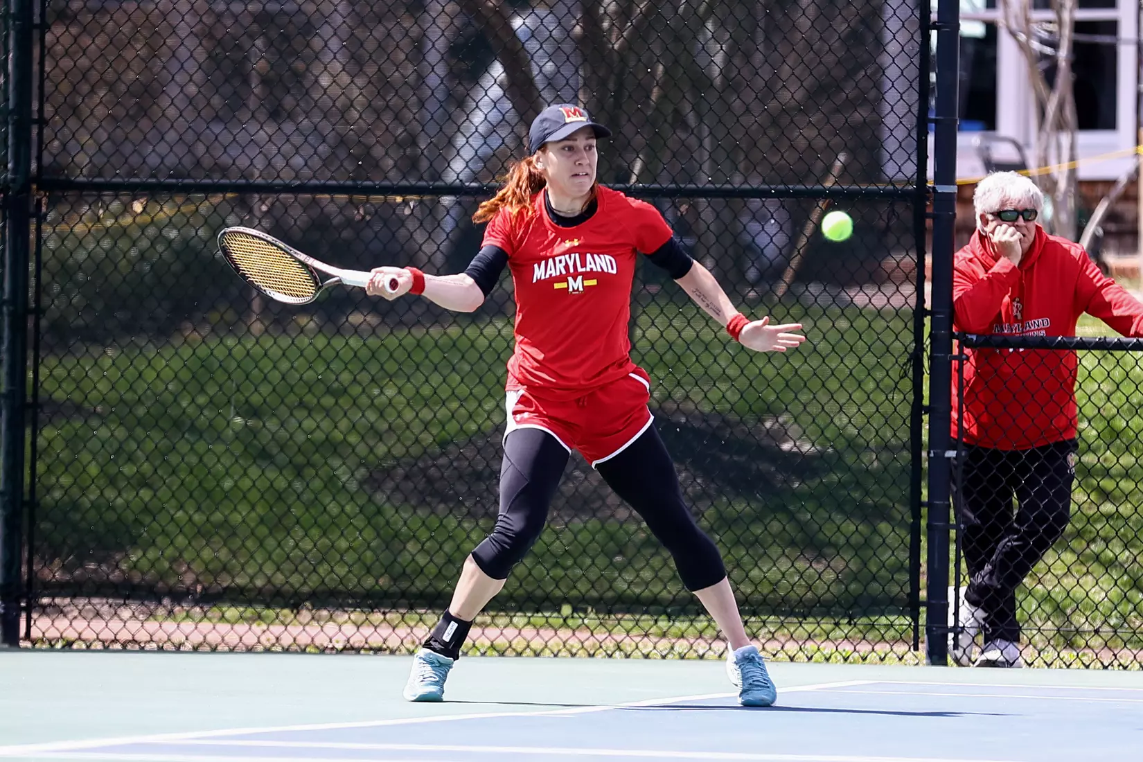 Selma Cadar. Maryland Terrapins vs. Minnesota Golden Gophers in College Park, MD on April 3, 2022. Taylor McLaughlin/Maryland Athletics