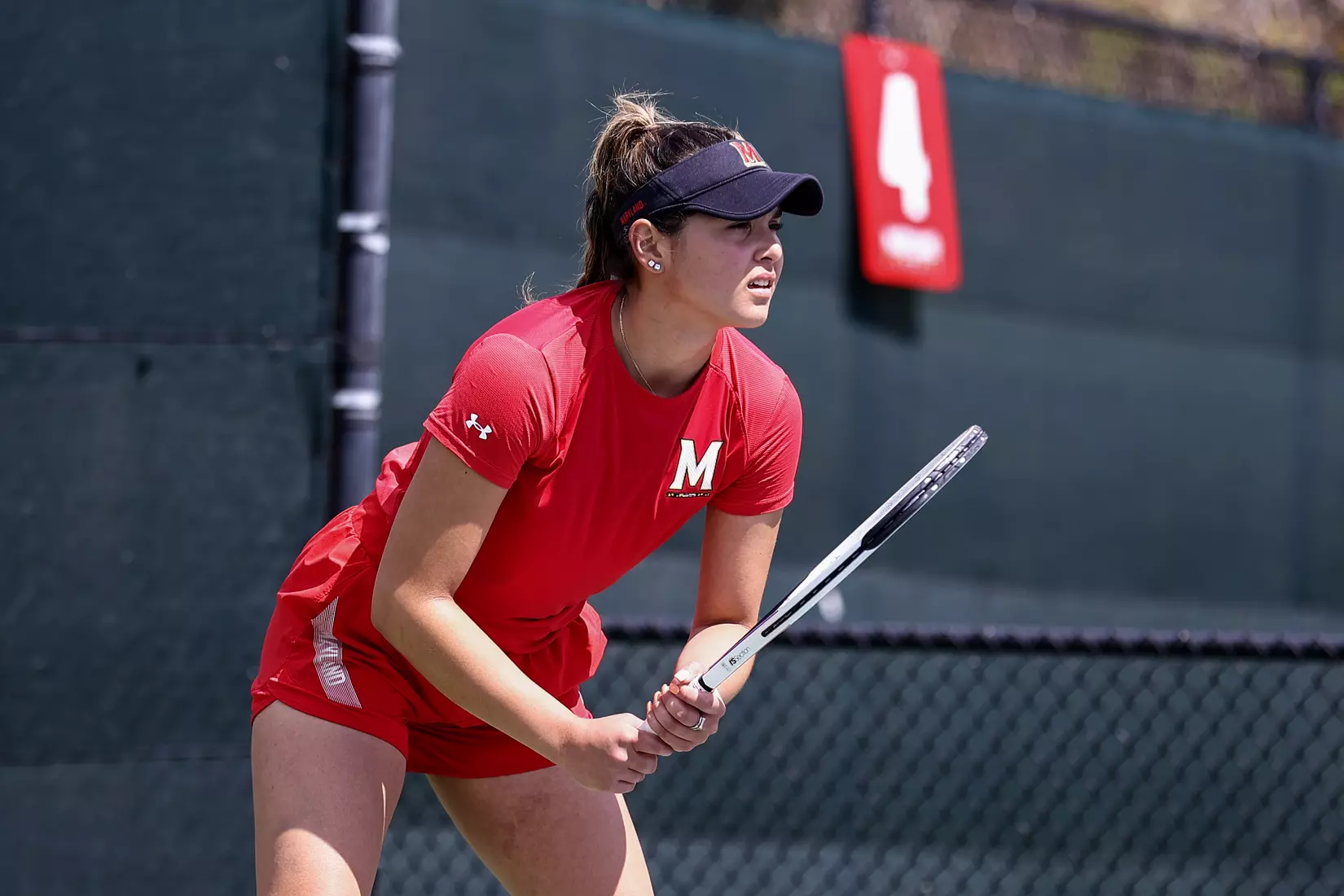 Minorka Miranda. Maryland Terrapins vs. Minnesota Golden Gophers in College Park, MD on April 3, 2022. Taylor McLaughlin/Maryland Athletics