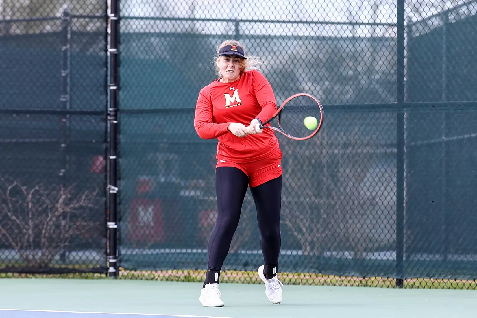 Francesca Feodorov. Maryland Terrapins vs. Minnesota Golden Gophers in College Park, MD on April 3, 2022. Taylor McLaughlin/Maryland Athletics