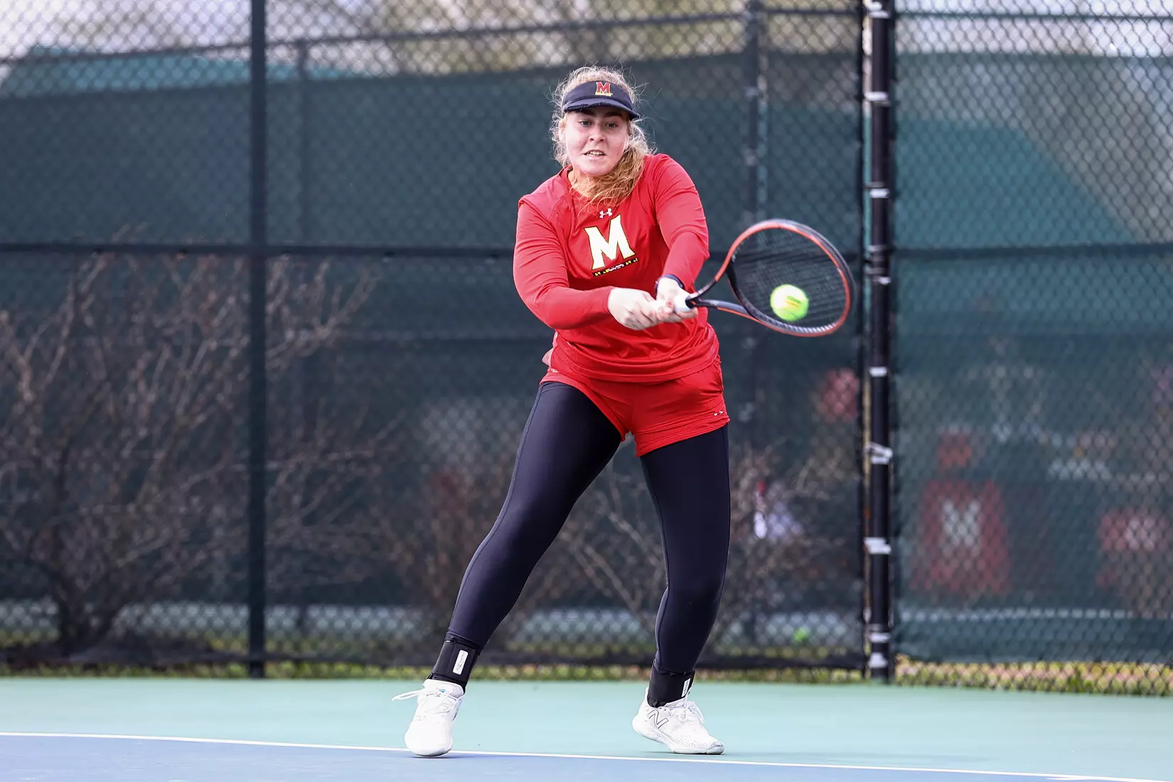 Francesca Feodorov. Maryland Terrapins vs. Minnesota Golden Gophers in College Park, MD on April 3, 2022. Taylor McLaughlin/Maryland Athletics