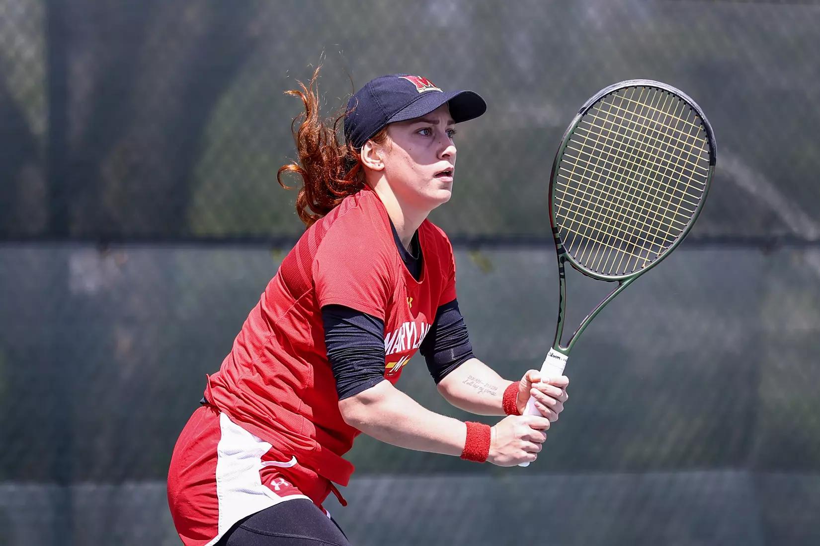 Selma Cadar. Maryland Terrapins vs. Minnesota Golden Gophers in College Park, MD on April 3, 2022. Taylor McLaughlin/Maryland Athletics