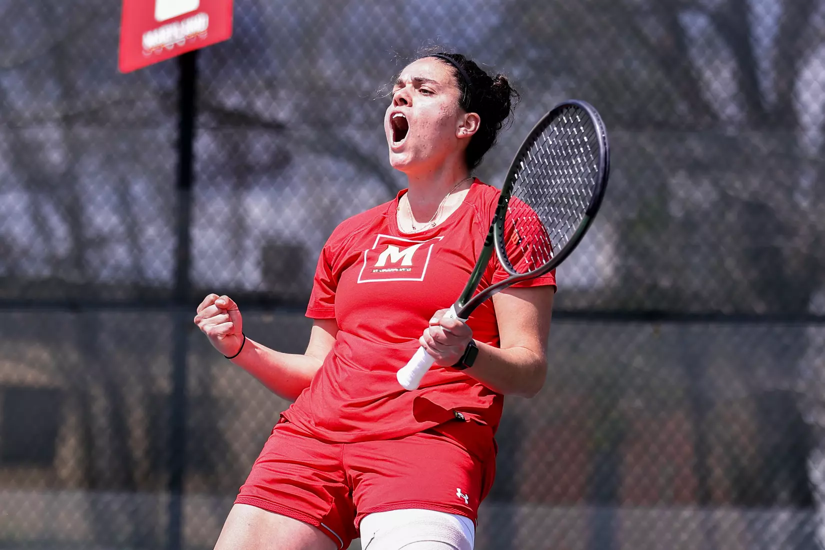 Marta Perez Mur. Maryland Terrapins vs. Minnesota Golden Gophers in College Park, MD on April 3, 2022. Taylor McLaughlin/Maryland Athletics