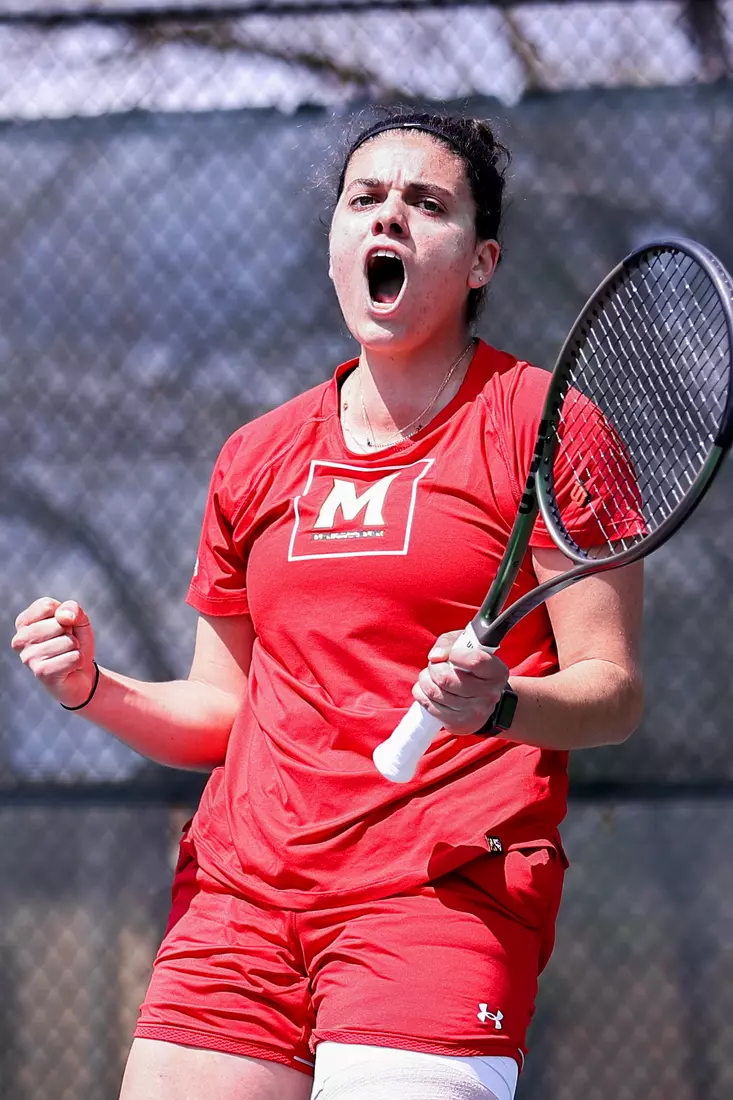 Marta Perez Mur. Maryland Terrapins vs. Minnesota Golden Gophers in College Park, MD on April 3, 2022. Taylor McLaughlin/Maryland Athletics