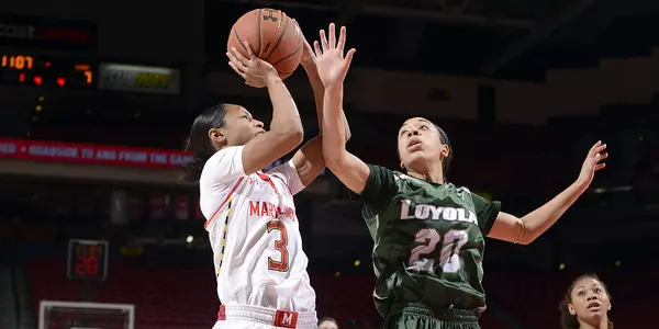 #6 Terps Roll Loyola, 89-53