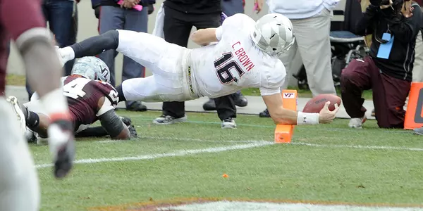 Brown, Terps Surge Past Hokies in Overtime, 27-24