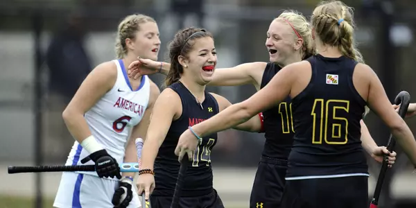 #1 Maryland Advances Past #18 American, 4-1