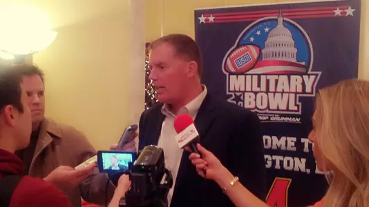 Terps Kick Off Military Bowl Week