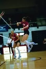 Volleyball Team Gets Past Boston College To Win Ninth Straight And Remain Unbeaten