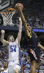 Wells Leads Maryland Past #2 Duke, 83-74