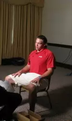 Terps Visit with Media at ACC Kickoff