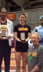 Melville Wins High Jump at ACC Indoor