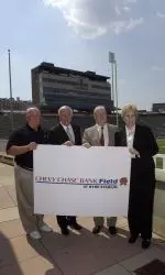 Chevy Chase Bank Signs Naming Rights Agreement For Byrd Stadium Field