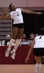 Terp Volleyball Defeats Indiana For Tournament Sweep