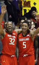 Terps Roll Past Northwestern, 77-57