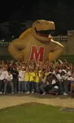 Scholar-athletes honored at Maryland-FIU football game