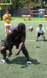 Maryland Football Provides Memorable Experience for Young Visitors