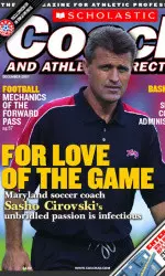 Cirovski Featured On Cover Of Coach and Athletic Director Magazine