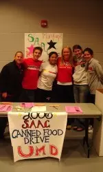 Student-Athlete Food Drive Benefits At-Risk In Washington, DC