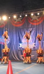 Competitive Cheer in Second Place After Pre-lims