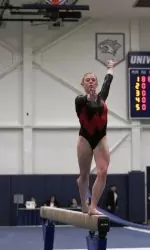 Gymnastics Travels to West Virginia for Quad-Meet