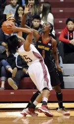 Maryland Edged at Saint Joseph's, 50-49