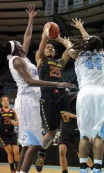 Terps Suffer Cold-Shooting Night at UNC