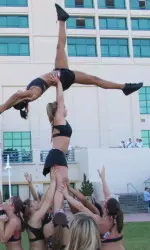 Competitive Cheer Makes Strong Showing at First Practice
