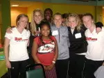 National Championship Field Hockey Team Volunteers at Local Children's Hospital