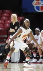 No. 21 Terps Cruise to 73-40 Win in Opener