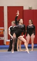 Gymnastics Falls to Ohio State to Open Road Schedule