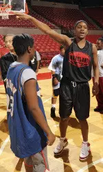 The Terrapin Women's Basketball Team Spent Time with the Special Olympics of Maryland