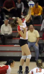 Volleyball Finishes Home Portion of 2008 Schedule with Miami, Florida State
