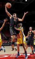 #5 Terps Roll Lightning, 84-46, in Exhibition