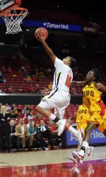 #21 Terps Cruise Past American, 72-58