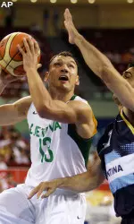 Jasikevicius Has Strong Effort in Beijing