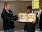 Maryland Track and Field Team Read to Local Elementary School Students
