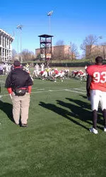 Spring Football Practice Report No. 3