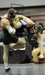 Wrestling Wraps Road Swing with Bucknell