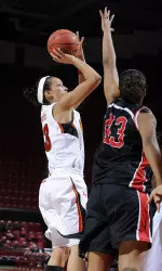 Maryland Defeats Catholic in Final Exhibition