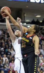 Maryland Falls to UConn in Sweet Sixteen
