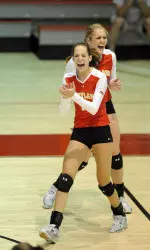 Volleyball Loses 3-1 at Wake Forest