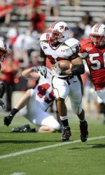 White Defeats Red Team, 27-3, in Annual Spring Football Game